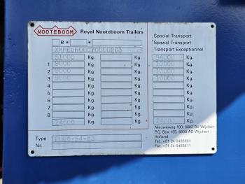 Nooteboom EURO-54-03 / EXTENDABLE / REMOVABLE NECK